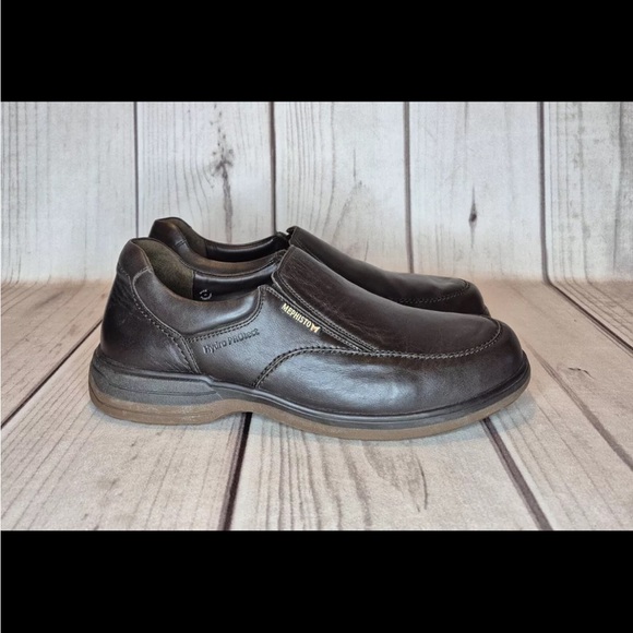 Mephisto Men's Size 12 Davy Dark Brown Leather Slip-On Rain Shoes ($320) - Picture 2 of 15